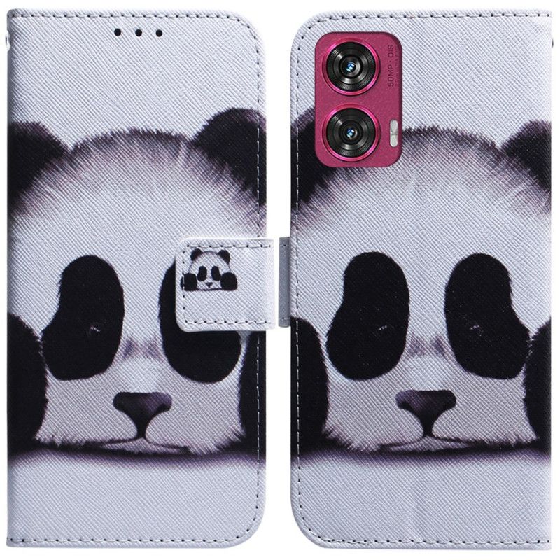 Etui Folio Motorola Edge 50 Fusion Panda