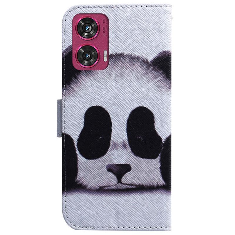 Etui Folio Motorola Edge 50 Fusion Panda