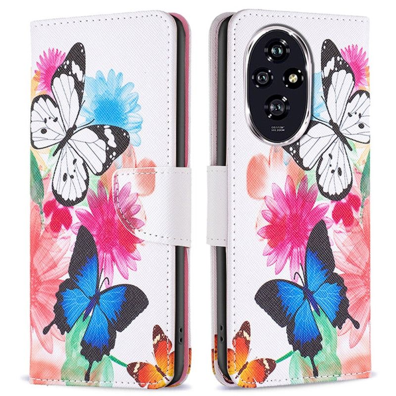 Etui Folio Do Honor 200 Dwa Motyle