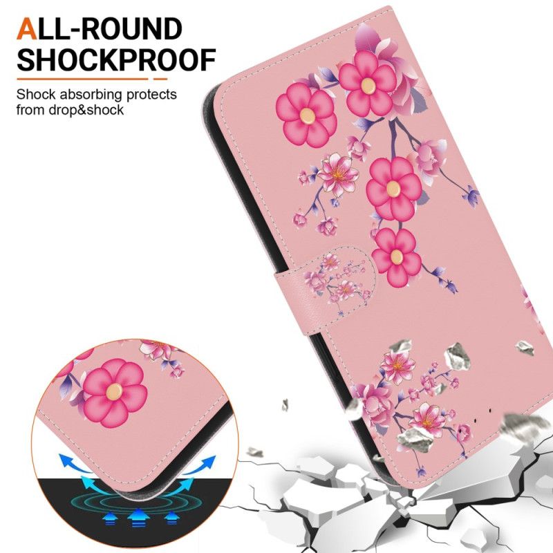 Etui Folio Honor 200 Sakura Z Paskiem Etui Ochronne