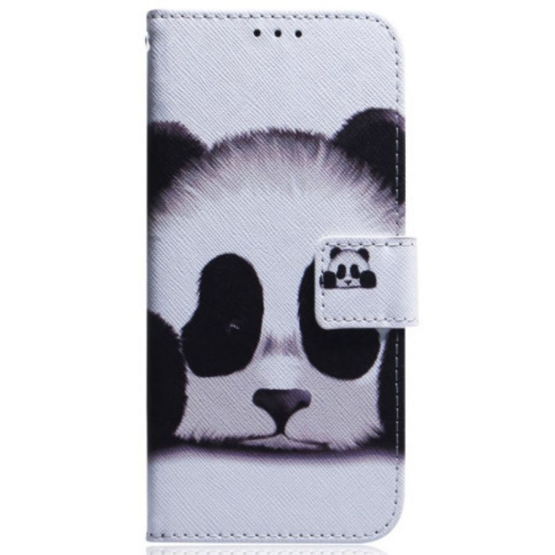 Skórzany Futerał Honor 200 Etui Na Telefon Panda