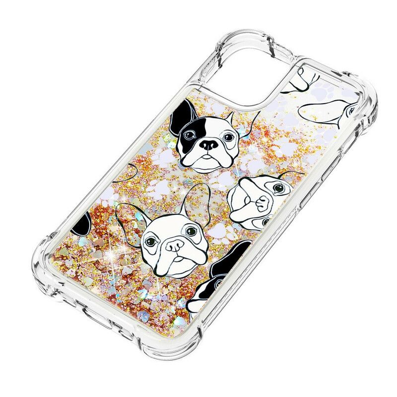 Etui Do Iphone 13 Pan Pies Cekiny