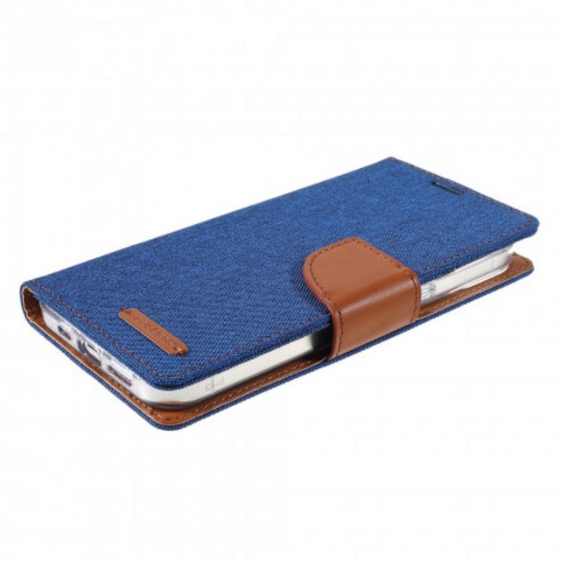 Etui Folio Do Iphone 13 Bicolor Mercury Goospery Fabric