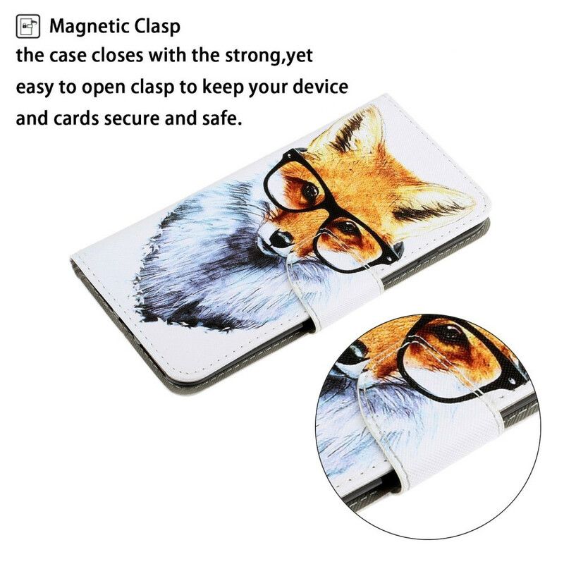 Etui Folio Do Iphone 13 Brainy Fox Z Paskiem