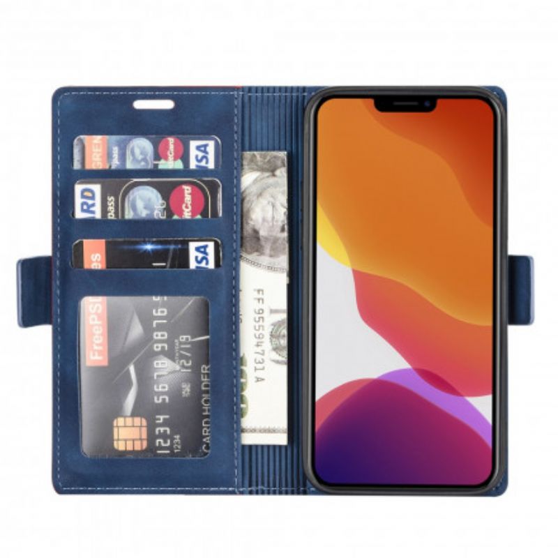 Etui Folio Do Iphone 13 Ln.bekus Efekt Skóry