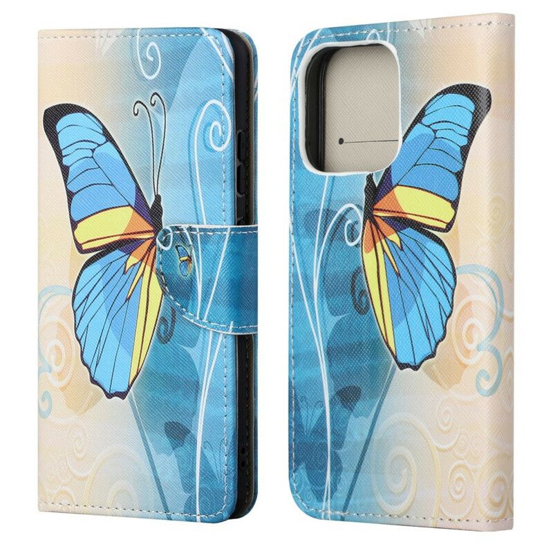 Etui Folio Do Iphone 13 Motyle