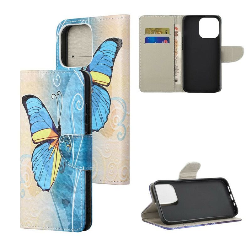 Etui Folio Do Iphone 13 Motyle