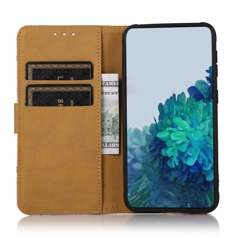 Etui Folio Do Iphone 13 Podróżnik Kot