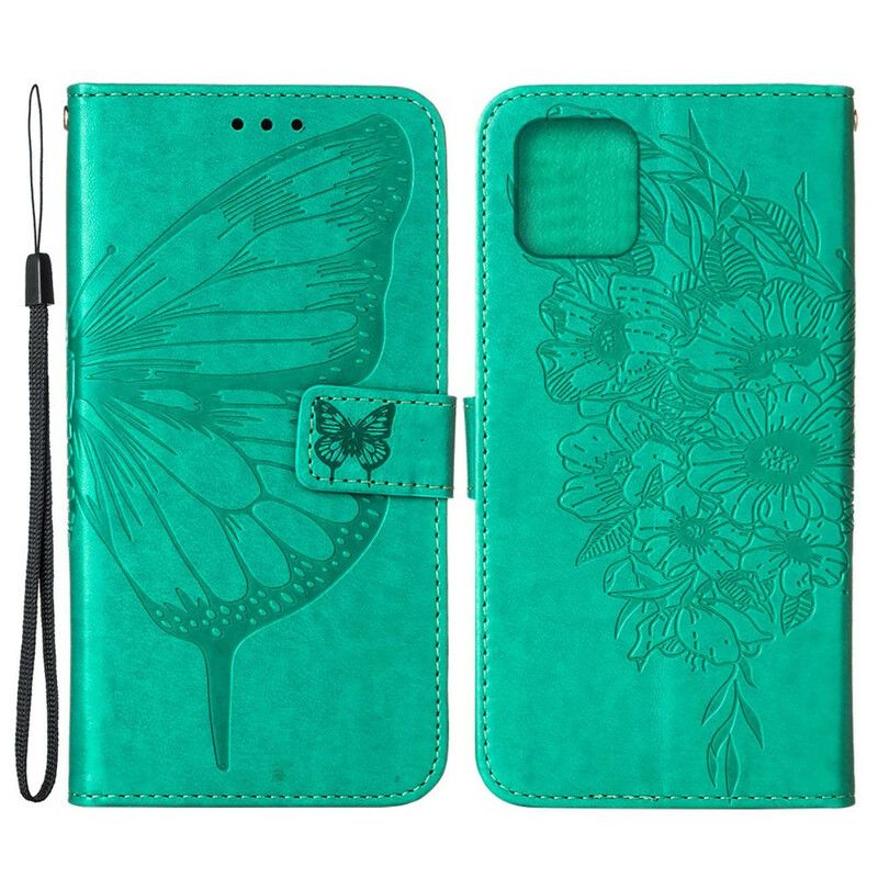 Etui Folio Do Iphone 13 Projekt Motyla