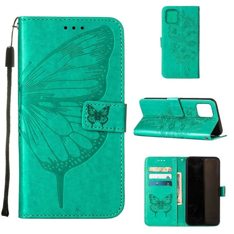 Etui Folio Do Iphone 13 Projekt Motyla