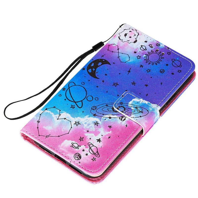 Etui Folio Do Iphone 13 Serce I Planety