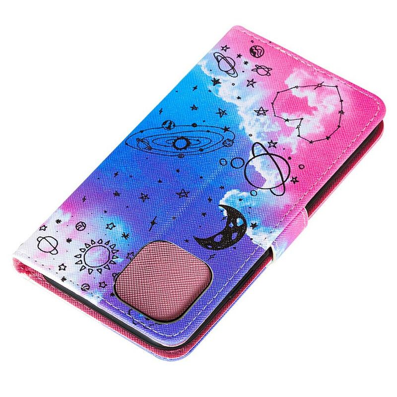 Etui Folio Do Iphone 13 Serce I Planety