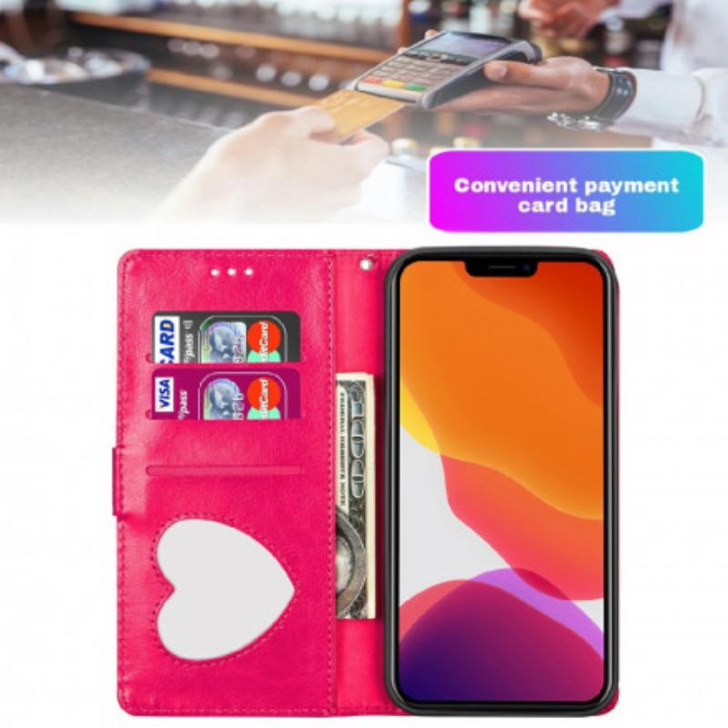 Etui Folio Iphone 13 Cekinowa Torebka Na Monety Etui Ochronne