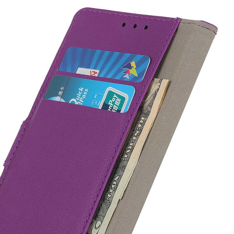 Etui Folio Iphone 13 Klasyczny Efekt Skóry Etui Ochronne