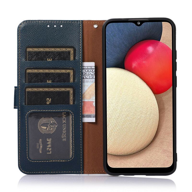 Etui Folio Iphone 13 Lychee Style Rfid Khazneh