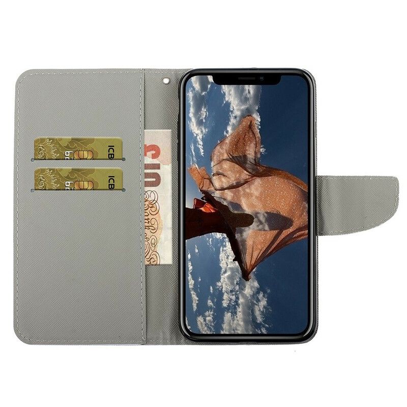 Etui Folio Iphone 13 Magiczne Motyle Etui Ochronne