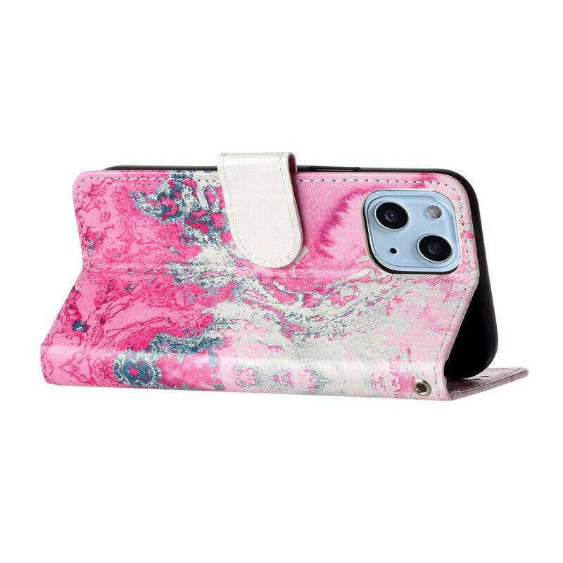 Etui Folio Iphone 13 Marmur Etui Ochronne