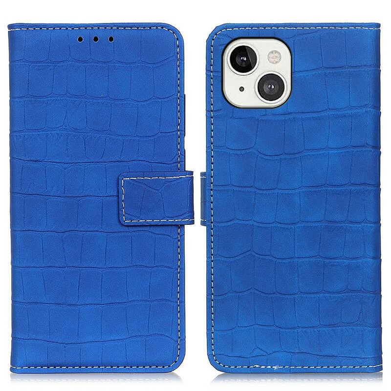 Etui Folio Iphone 13 Moc Krokodyla