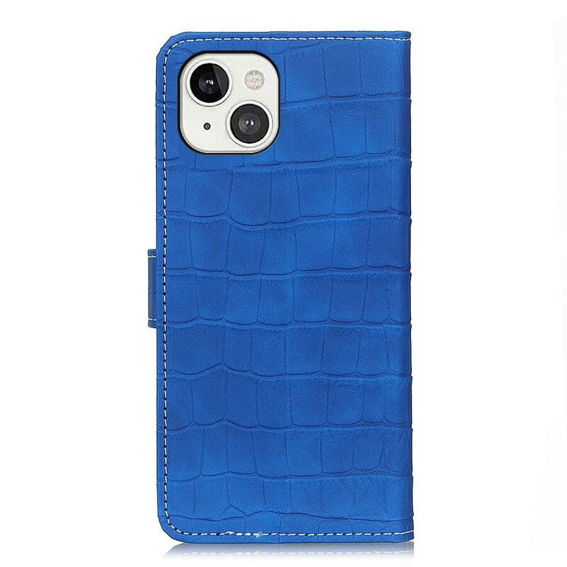 Etui Folio Iphone 13 Moc Krokodyla