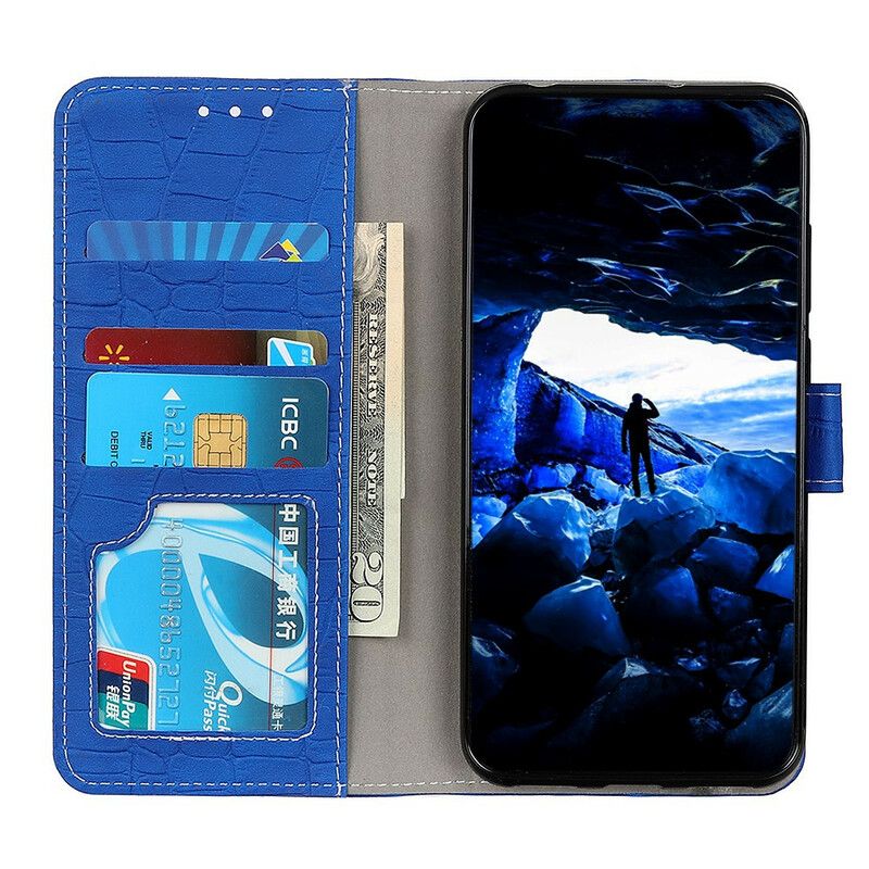 Etui Folio Iphone 13 Moc Krokodyla