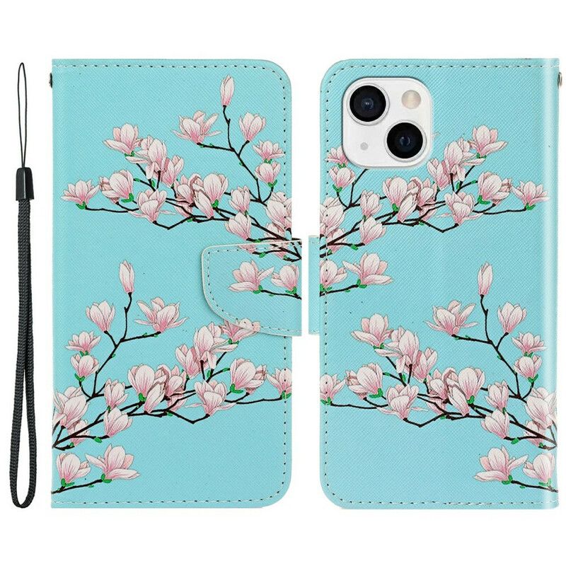 Etui Folio Iphone 13 Pasiasty Krzew