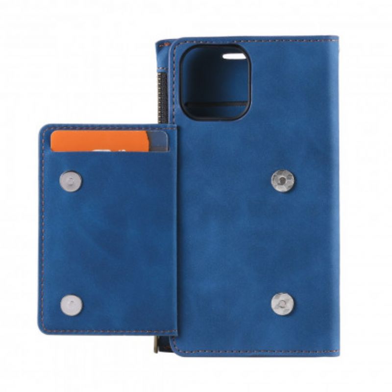 Etui Folio Iphone 13 Portmonetka I Pakiet Kart Etui Ochronne