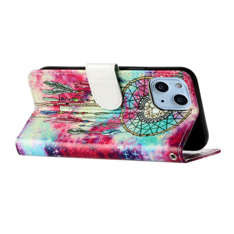 Etui Folio Iphone 13 Styl Łapie Marzenia