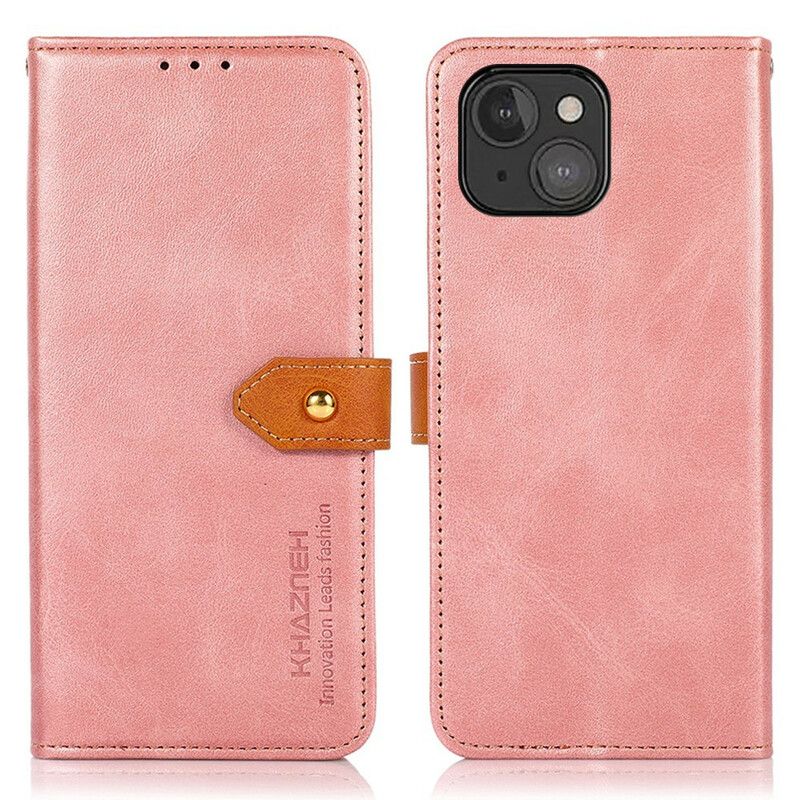 Etui Folio Iphone 13 Z Paskiem Khazneh