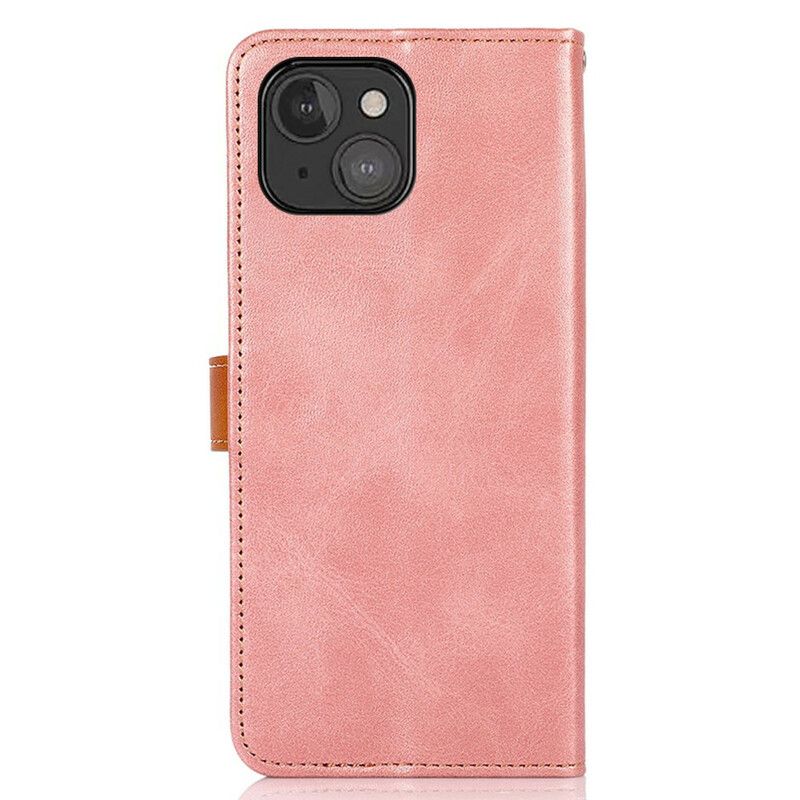 Etui Folio Iphone 13 Z Paskiem Khazneh