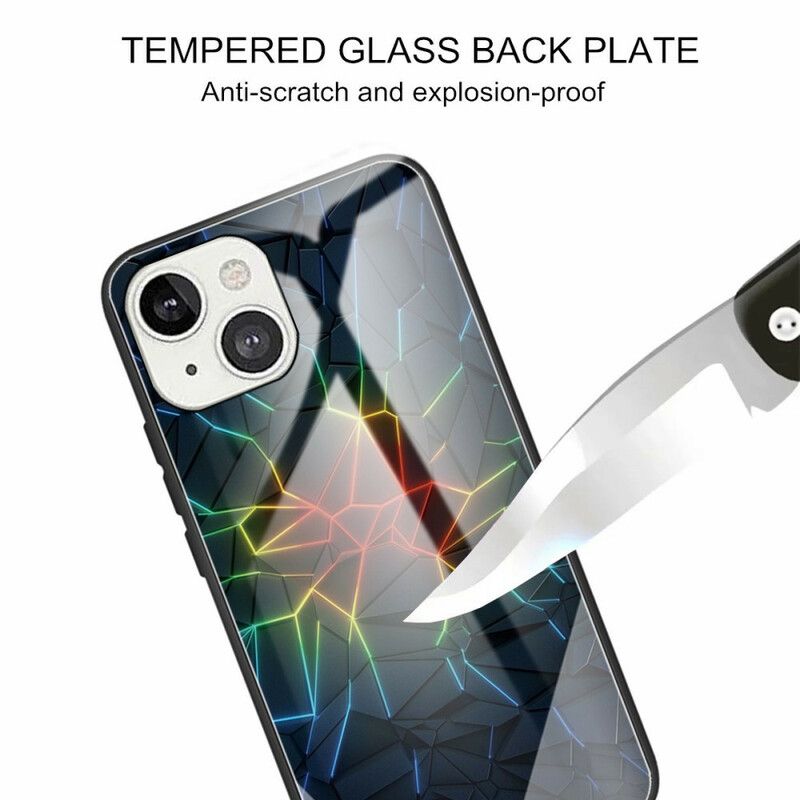 Etui Iphone 13 Geometria Szkła Hartowanego