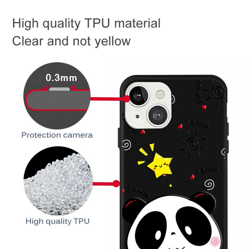 Etui Iphone 13 Gwiazda Panda