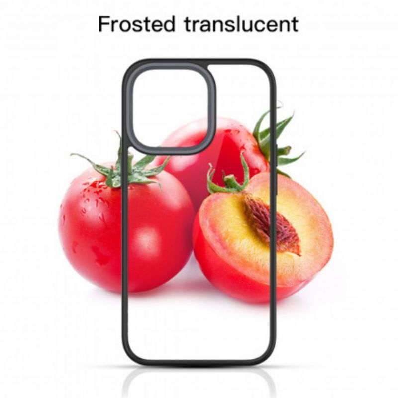 Etui Iphone 13 Przezroczyste Przyciemniane Krawędzie