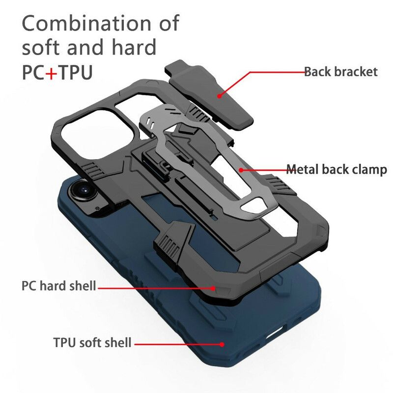 Etui Iphone 13 Robot Z Zaczepem Na Pasek Etui Ochronne