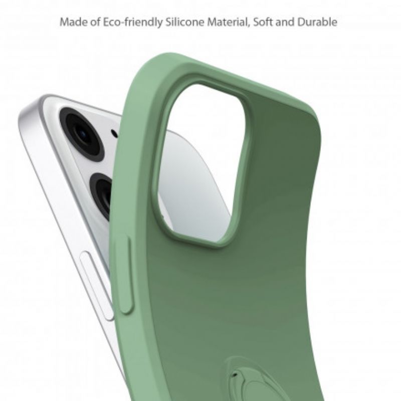 Etui Iphone 13 Silikon Ze Stojakiem I Smyczą Etui Ochronne