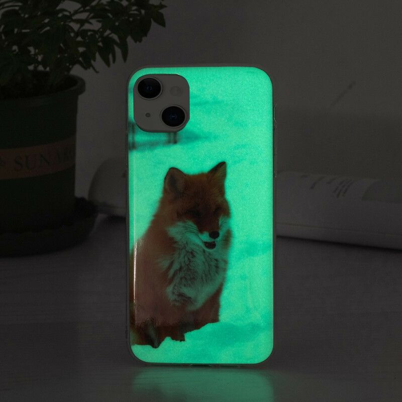 Futerały Iphone 13 Etui Na Telefon Fluorescencyjny Lis