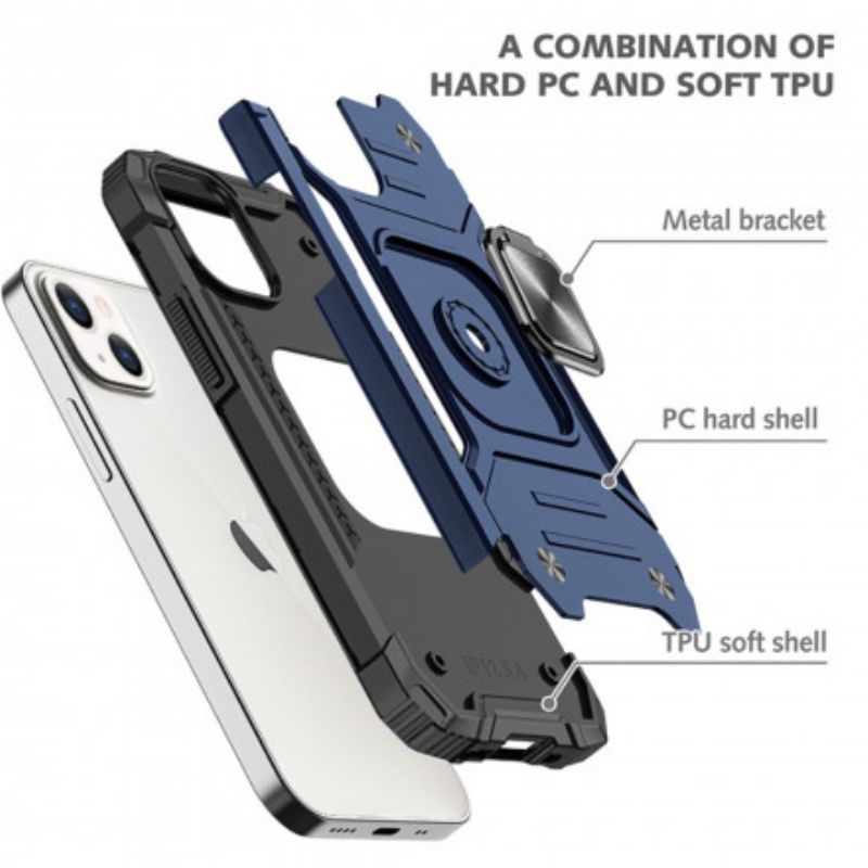 Futerały Iphone 13 Etui Na Telefon Style Armor Ring-stojak