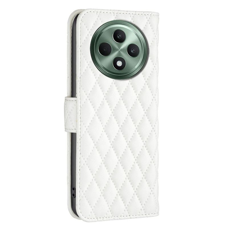 Etui Folio Do Oppo Reno 12f 5g Pikowana Binfen Kolor