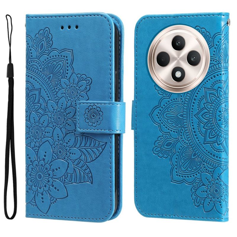 Etui Folio Oppo Reno 12f 5g Druk Mandali Etui Ochronne