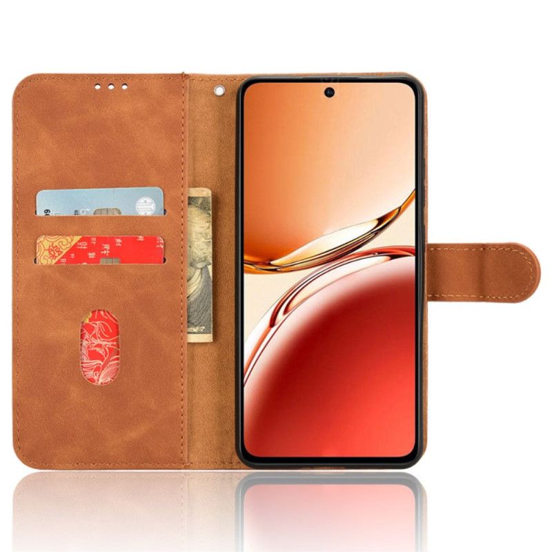 Etui Folio Oppo Reno 12f 5g Styl Zamszu