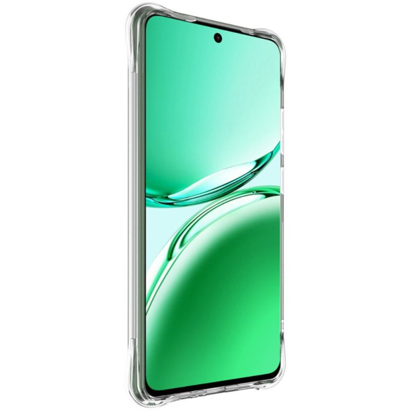 Etui Oppo Reno 12f 5g Przezroczysta Falista Tekstura Z Poduszką Powietrzną Imak