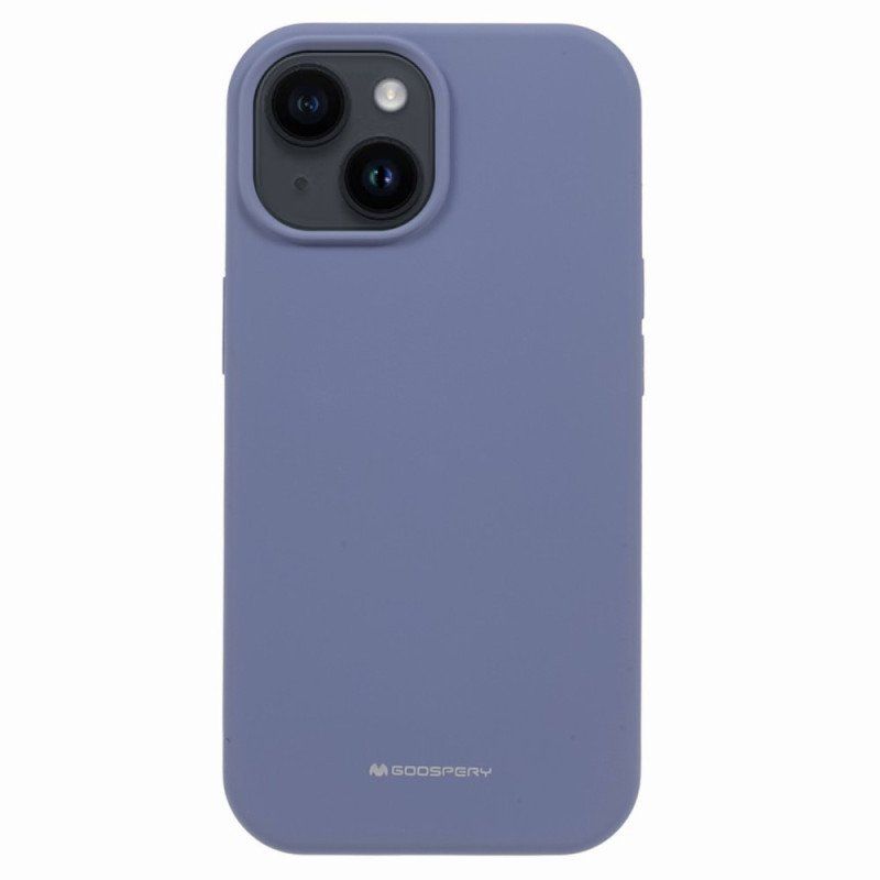 Etui do iPhone 15 Plus Płynny Silikon Rtęciowy Goospery