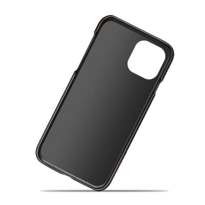 Etui Do Iphone 13 Pro Max Dwukolorowy Efekt Skóry Ksq