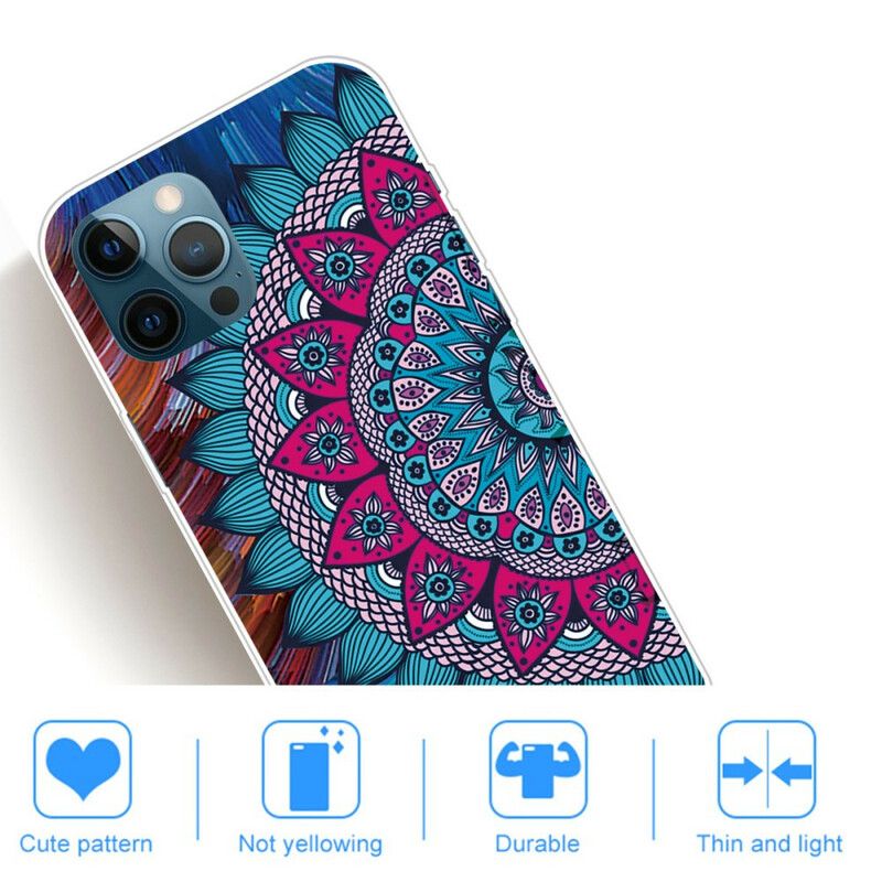 Etui Do Iphone 13 Pro Max Kolorowa Mandala