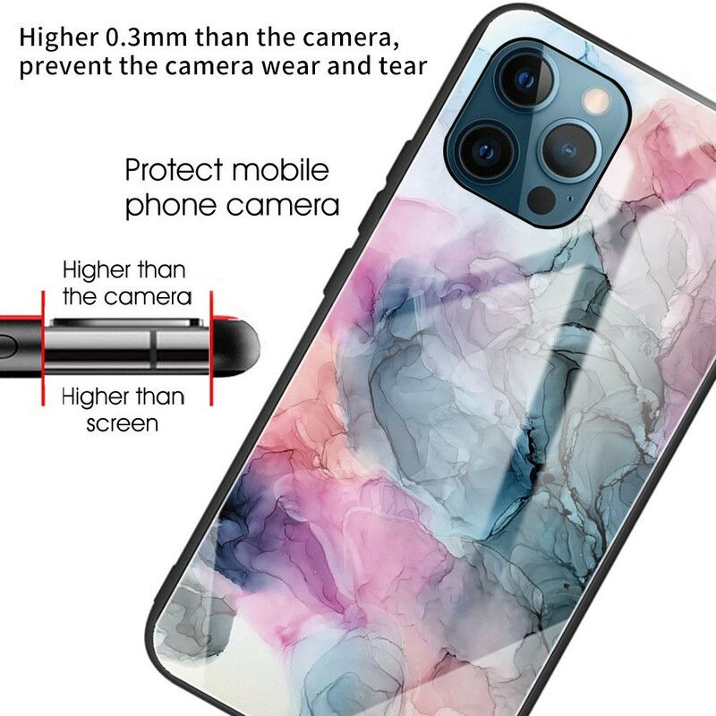 Etui Do Iphone 13 Pro Max Marmurowe Szkło Hartowane