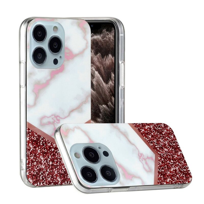 Etui Do Iphone 13 Pro Max Odmiana Marmuru