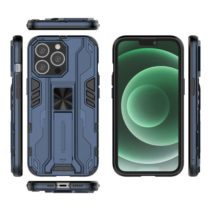 Etui Do Iphone 13 Pro Max Odporny Język Poziomy/pionowy