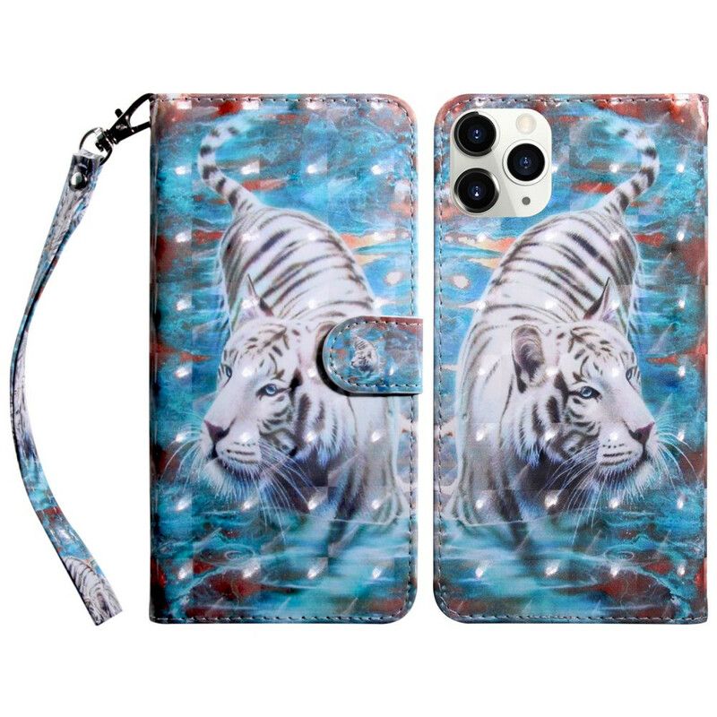 Etui Folio Do Iphone 13 Pro Max Jasna Plamka Lucien Tygrys