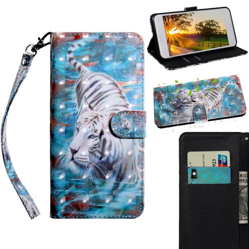 Etui Folio Do Iphone 13 Pro Max Jasna Plamka Lucien Tygrys