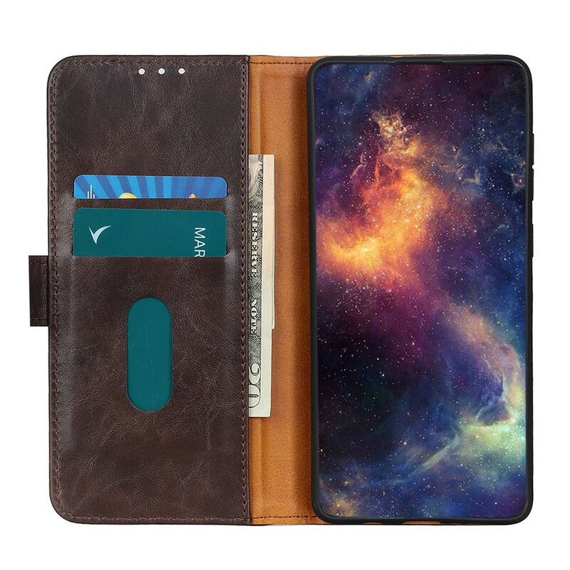 Etui Folio Do Iphone 13 Pro Max Khazneh Elegance Skórzany Styl