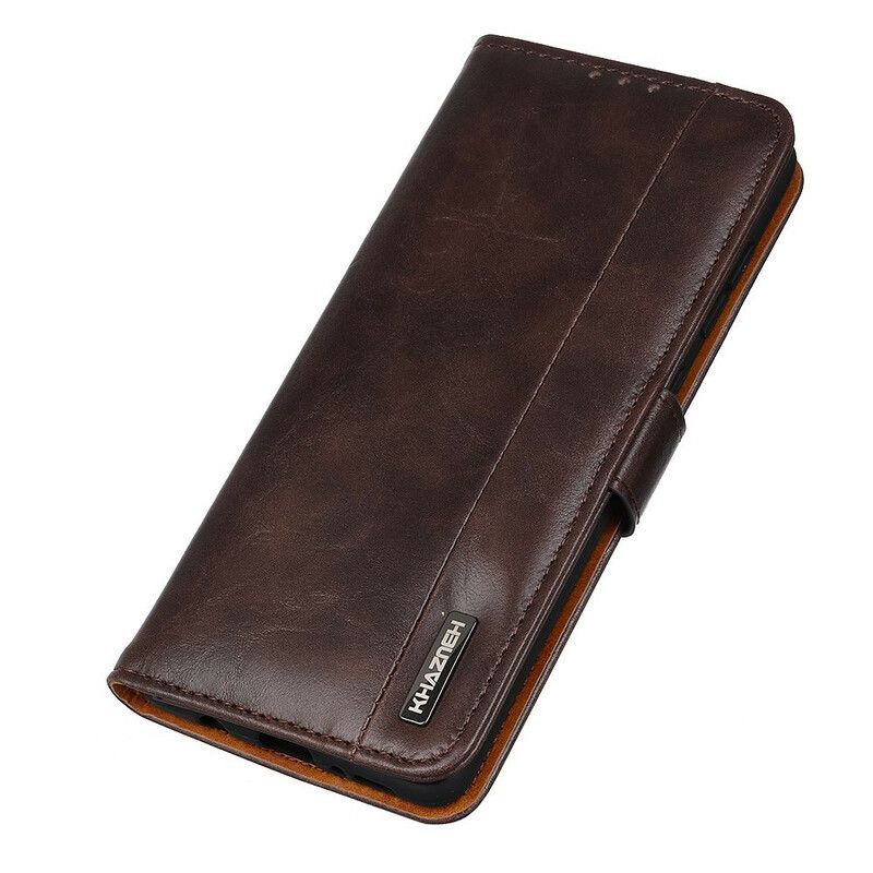 Etui Folio Do Iphone 13 Pro Max Khazneh Elegance Skórzany Styl